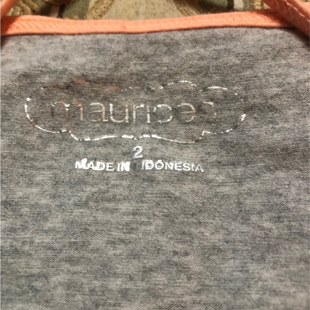 Maurices pink and gray cotton tank - Picture 4 of 4
